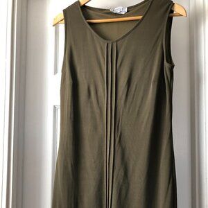 MARELLA Italy Mesh Olive green Maxi Dress size M